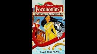 Opening To Pocahontas II Journey To A New World 1998 VHS First VHS Opening of 2018