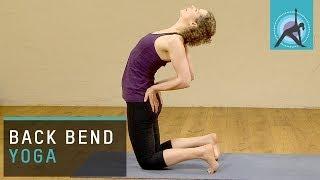 Short Yoga Sequence into Camel Pose