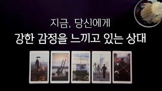 타로 지금 내게 강한 감정을 가진 상대️‍ 무의식적인 감정 앞으로의 행동변화를 확인하세요