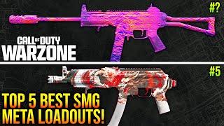 WARZONE New SMG META Top 5 BEST SMG LOADOUTS After Update WARZONE Best Setups
