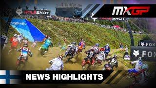 News Highlights  MXGP of Finland 2023 #MXGP #Motocross