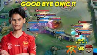 TIDAK ADA TEAM INDONESIA DIPLAYOFF  TERBURUK SEPANJANG SEJARAH MSC  GAME 1 SRG VS FNATIC ONIC