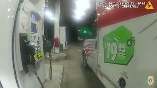 Akron police body cam footage Fatal shooting of vehicle theft suspect