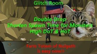 AQW Glitch Room Boost drop rate Spawn time HoT & DoT