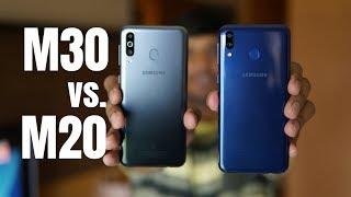 Samsung Galaxy M30 vs Galaxy M20 Comparison Review - Specs Camera Design - How do they differ?