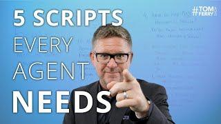 The BEST 5 Scripts Every Agent Needs in Todays Market  #TomFerryShow