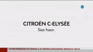 Citroen C-Elyese Reklamı Kasım 2015