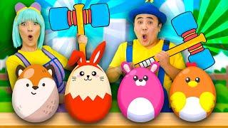 Color Eggs Song + More  Kids Songs and Nursery Rhymes  Tigi Boo