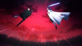 Yuna and Eiji vs PoH  Sword Art Online Alicization War of Underworld part 2 - Episode 517 