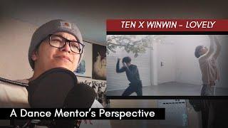 TEN X WINWIN Choreography  lovely  Dance Mentor Reaction