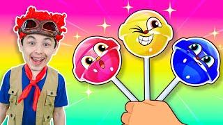 Colorful Lollipop Song  Finger Lollipop Song  Learn Colors + BEST Kids Songs And Nursery Rhymes