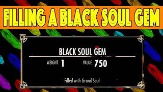 Skyrim - How to Fill a Black Soul Gem