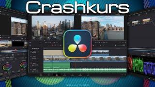 Crashkurs für Anfänger  DaVinci Resolve 18 Tutorial Deutsch