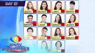 Day 37 4th Nomination Night Official Tally  PBB Kumunity