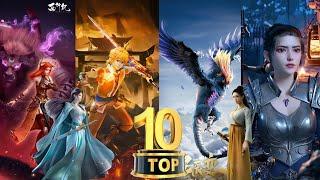 Top 10 chinese 3d Anime 20222023  Top chinese Donghua in hindi dubbed like btth Soul land