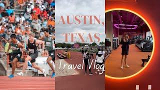 A Weekend in Austin Matthew Boling Texas Relays Travel Vlog