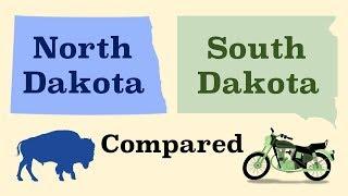 North Dakota and South Dakota Compared