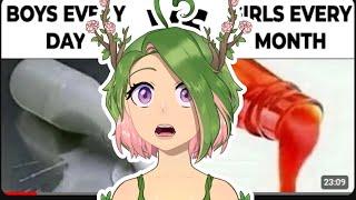 Vtuber reacts to Girls Vs Boys memes  Meme reaction