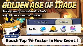 Fastest Way To Earn More Points In Golden Age of Trade Event  Cookie Run Kingdom