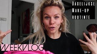 DAILY MAKE-UP ROUTINE + SHOPPEN MET SJORS  Weekvlog 10  #opzoeknaarzichzelf - Bobbie Bodt