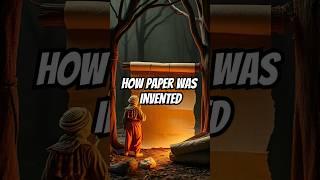 How paper was invented              #viralvideo #viralshorts #inventions #paper #viral #history