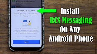 How to Install RCS Messaging on ANY Android Phone - Step by Step