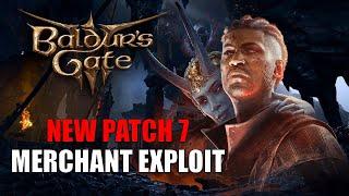 NEW BG3 Patch 7 Merchant Exploit Works On Console?