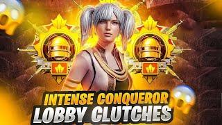 INTENSE CONQUEROR LOBBY RUSH GAME BGMI Live  SparkYisLive