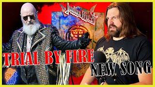 MORE FIREPOWER  Judas Priest - Trial By Fire Official Lyric Video  REACTION