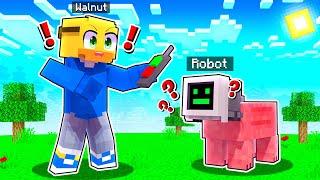 Ik Verander De Robot In Een Varken In Minecraft