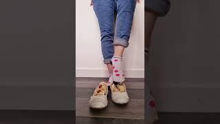 Banana splits - shoe crushdestruction - ASMR