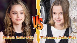 Shiloh Jolie-Pitt VS Vivienne Jolie-Pitt Angelina Jolies Daughter Transformation  2023