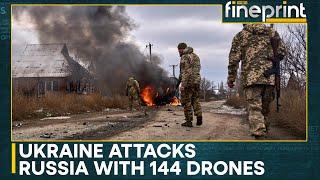 Russia-Ukraine war 140 Ukrainian drones target Russia as battlefield tensions soar  WION Fineprint