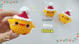 Crochet chick #amigurumi #handmade #christmas #decoration #cute #crochet #diy