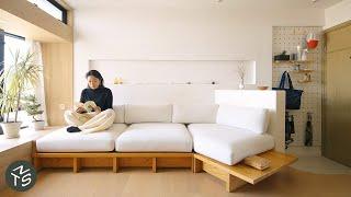 NEVER TOO SMALL Self Taught Interior Designer’s Apartment Hong Kong -  48sqm516sqft