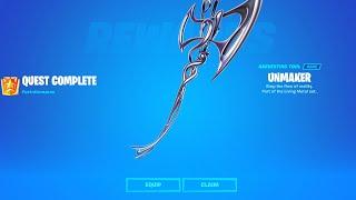 How to Unlock Unmaker Pickaxe in Fortnite - Complete Fortnitemares Quests