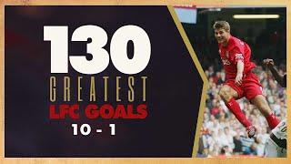 Liverpools Greatest Goal Top 10 RESULT