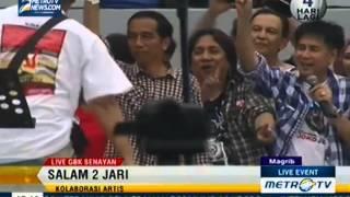 Konser Salam 2 Jari Slank dan Jokowi - Salam 2 Jari