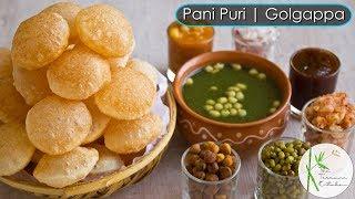 Pani Puri  Golgapa Recipe with Teekha Pani Sweet Chutney and Stuffing  The Terrace Kitchen