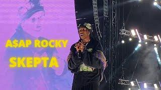 ASAP ROCKY FT. SKEPTA & BAKAR - LUNATIC  SNIPPET  NEW SONG  ROLLING LOUD PORTUGAL 2022  LIVE