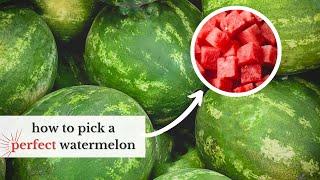 3 signs of perfectly sweet and juicy watermelon