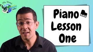 Beginner Piano Lessons First Piano Lesson for Kids