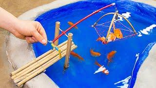 DIY how to Catch Many Fish In The Lake  Fishing Exciting   diy tractor   @SunFarming