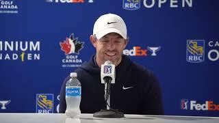 Rory McIlroy Wednesday Press Conference 2024 RBC Canadian Open © PGA Tour