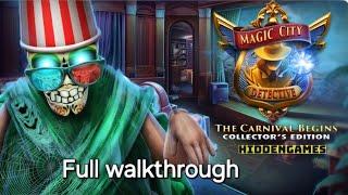 Magic city Detective The Carnival Begins Full walkthrough