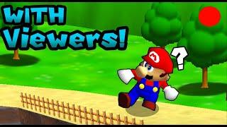 Mario 64 Hide and Seek Tag WITH VIEWERS