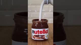 Sigma Nutella ice cream life hack #shorts