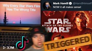 NO The Star Wars Titles Should NOT be Rearranged Fake Disney Facts TikTok Video