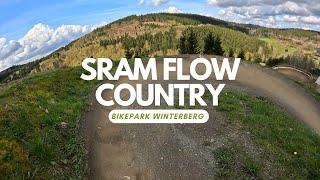 SRAM Flow Country Bikepark Winterberg 2023 full run RAW