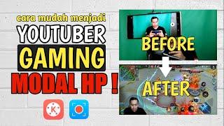 Tutorial Cara Menjadi Youtuber Gaming Modal HP Android - Youtuber Pemula Harus Tahu